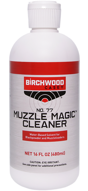 BIRCHWOOD CASEY (GSM) Birchwood Casey 33745 Muzzle Magic Cleaner No.77 16 oz. Squeeze Bottle