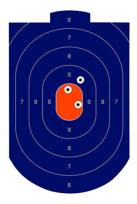 BIRCHWOOD CASEY (GSM) Birchwood Casey 35714 Dirty Bird Silhouette Target Silhouette Tagboard Target 12" x 18" 100 Per Pkg