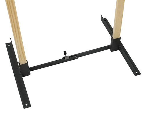 BIRCHWOOD CASEY (GSM) Birchwood Casey 49018 Target Stand  Adjustable Black Metal 13"-25" Standing