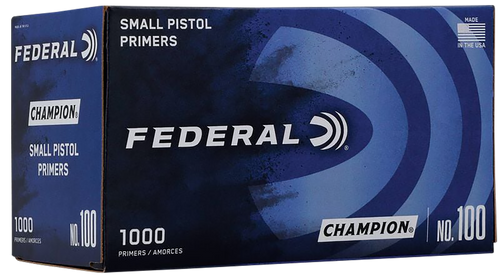 FEDERAL CARTRIDGE/KINETIC Federal 100 Champion Small Pistol Multi Caliber Handgun 1000 Per Box/5 Case