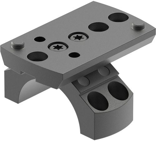 LEUPOLD & STEVENS INC Leupold 175541 DeltaPoint Pro Ring Mount Matte Black Aluminum 1" Tube Picatinny/Weaver