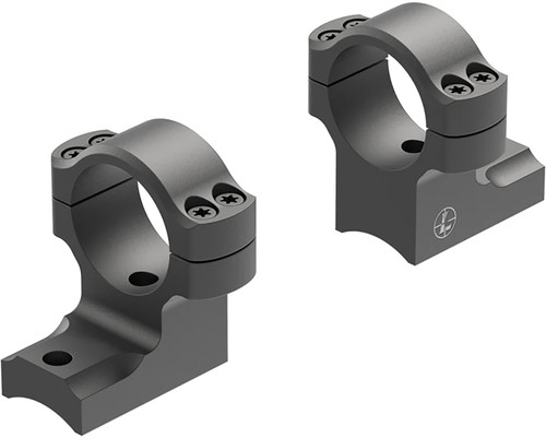 LEUPOLD & STEVENS INC Leupold 181334 BackCountry Ring Mount Matte Black Savage 10/110 Round Receiver