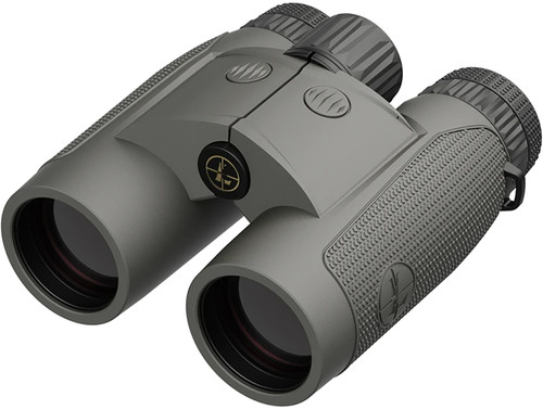 LEUPOLD & STEVENS INC Leupold 182883 BX-4 Range HD Shadow Gray 10x42mm 2600 yds Max Distance Red OLED Display