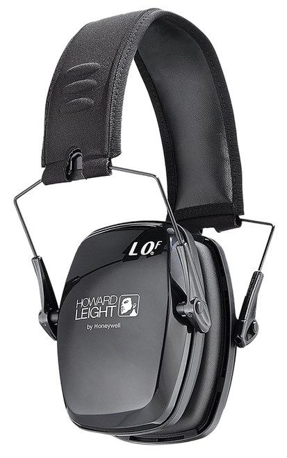 PIP/HOWARD LEIGHT Howard Leight R01523 Leightning Ultra-Slim Passive Muff 23 dB Over the Head Black Adult
