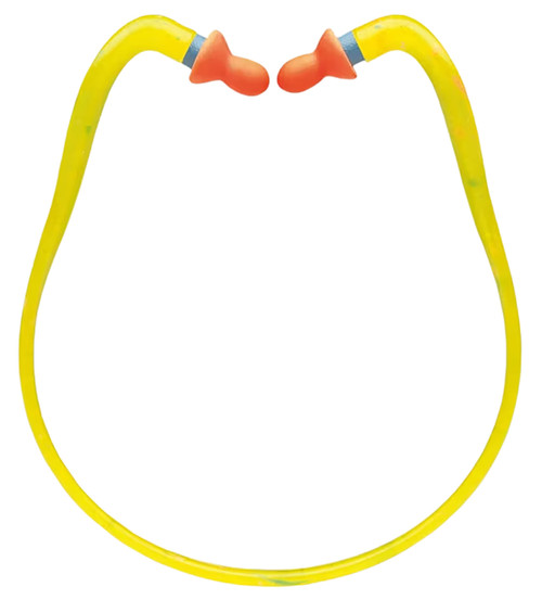 PIP/HOWARD LEIGHT Howard Leight RQB1S Quiet Band Hearing Protector 27 dB In The Ear Yellow/Orange One Size