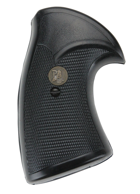 PACHMAYR GUN WORKS INC Pachmayr 03140 Presentation Grip Checkered Black Rubber for Ruger RedHawk