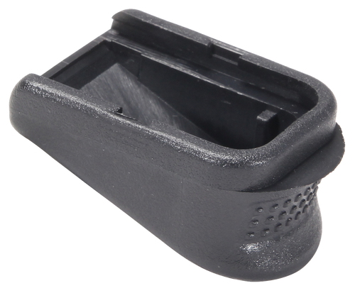 PACHMAYR GUN WORKS INC Pachmayr 03882 Grip Extender  Extended 2rds, Compatible w/Glock26/27/33/39 add 2rd, Black Polymer 2 Per Pack