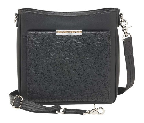 GUN TOTEN MAMAS/KINGPORT GTM GTM-98LMB/BK      SLIM PURSE CROSSBODY-LAMB
