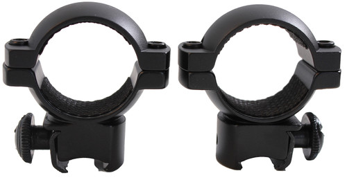 TRADITIONS INC Traditions A797DS Scope Rings  Matte Black Aluminum 1" Medium 3/8" Grooved Receiver