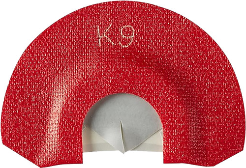 HUNTERS SPECIALTIES (GSM) Johnny Stewart Wildlife Calls HSJSDIA7 K9's Predator Diaphragm Attracts Turkey Species Red