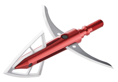 GSM OUTDOORS Bloodsport BLS10821 Gravedigger Extreme Cut On Contact Hybrid Mechanical Broadhead 100 GR 3 Pack