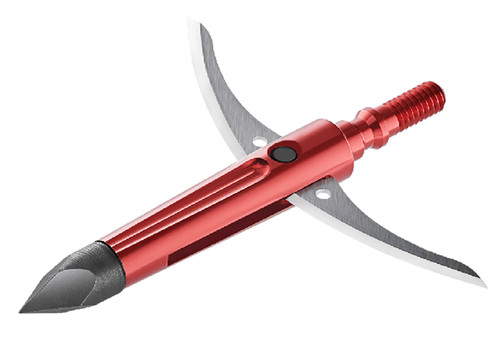 GSM OUTDOORS Bloodsport BLS10818 Night Fury Extreme  Cross-Opening Mechanical Broadhead 100 GR 3 Pack
