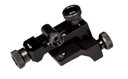 CVA/BLACKPOWDER PRODUCTS CVA AC1750 Micro-Adjust Williams Western Long Range Rear Peep & Front Globe Sight Reticle Kit  Black