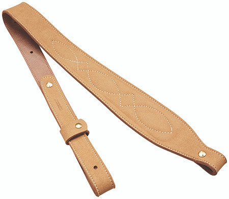 BUTLER CREEK/REVELYST Butler Creek 26522 Cobra Rifle Sling Padded Brown Suede 1" Wide