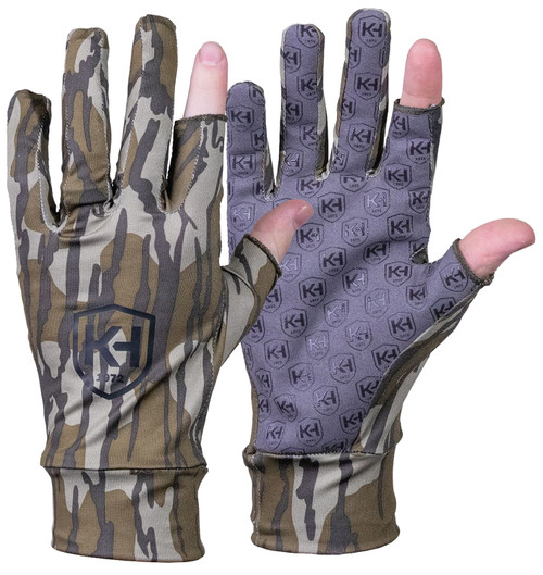 MOULTRIE FEEDERS Moultrie KHT0211 Run N Gun  Mossy Oak Bottomland Fingertipless OSFM