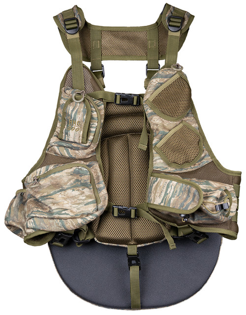 MOULTRIE FEEDERS Moultrie KHT0228 Run N Gun Turkey Vest 200 Real Tree Edge