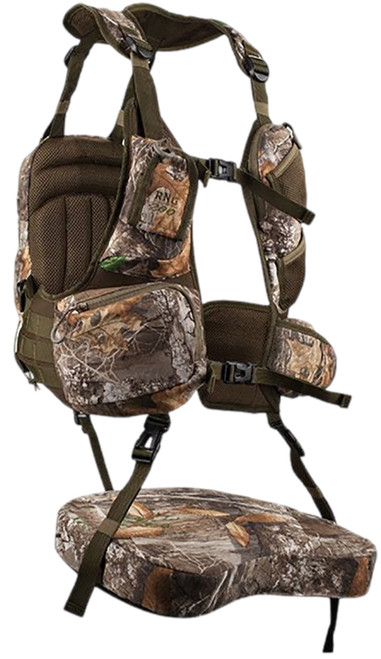 MOULTRIE FEEDERS Knight & Hale KHT0065 Run N Gun Turkey Vest Real Tree Edge