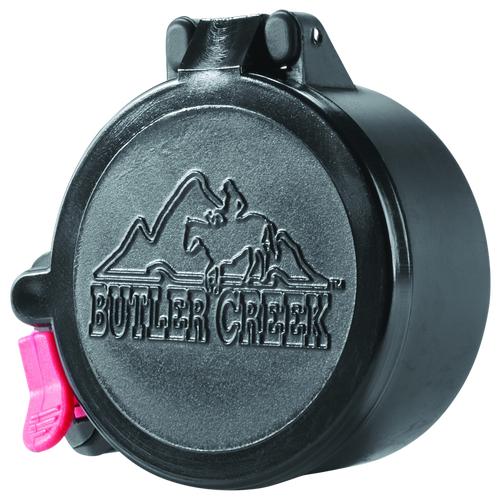 BUTLER CREEK/REVELYST Butler Creek 20010 Flip-Open Eyepiece Scope Cover 1.34"/34.10mm Size 01 Black Polymer