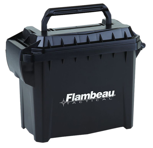FLAMBEAU OUTDOORS Flambeau 5415MC Mini Ammo Can 45 ACP/9mm Black Polymer