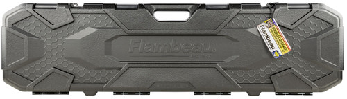 FLAMBEAU OUTDOORS Flambeau 5013SN Double Coverage Single Gun Case Black Polymer 50" Scoped Rifle Or Shotgun