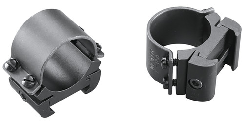 WEAVER/RCBS Weaver Mounts 49143 Sure Grip Windage Adjustable Rings  Matte Black 1" Medium