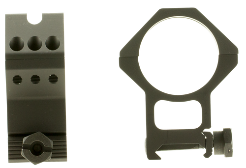 WEAVER/RCBS Weaver Mounts 99686 Six-Hole Skeleton Rings  Matte Black 34mm Extra Extra High