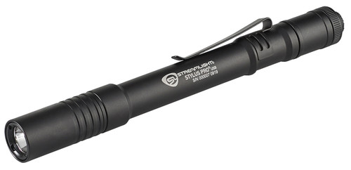 STREAMLIGHT INC Streamlight 66133 Stylus Pro USB PenLight  Black Anodized 90/350 Lumens White LED