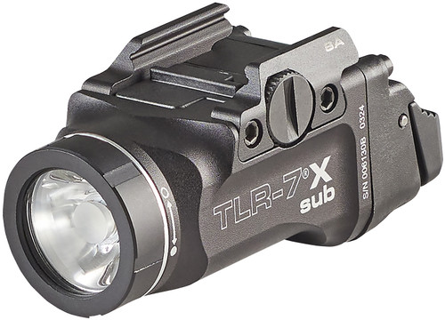 STREAMLIGHT INC Streamlight 69408 TLR-7 X Sub USB  Black Anodized 500 Lumens  White LED Springfield Armory Hellcat