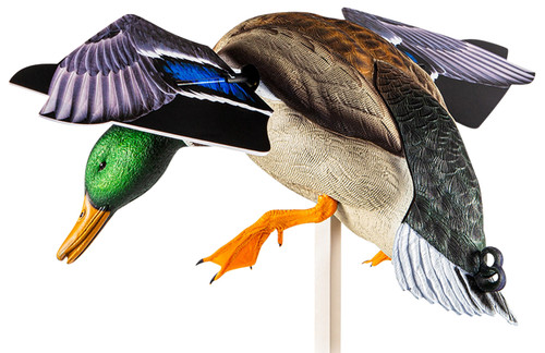 AVIAN X (GSM) Avian X AVXAVXDP101 PowerFlight  Mallard Spinning Wing Duck Decoy Multi-Color Dual Mode Remote