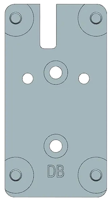BERETTA USA CORP Beretta USA EUS03050 90/92  Silver, Fits Beretta 90/92 RDO Burris FastFire/Vortex Venom/Docter Pattern Footprint Mount
