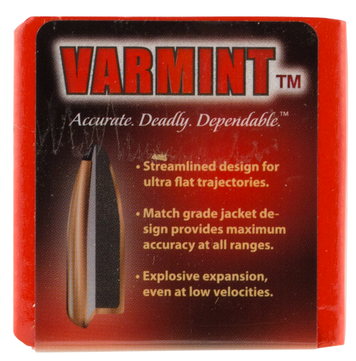 HORNADY MFG CO Hornady 2240 Traditional Varmint 22 Cal .224 50 gr Spire Point SX 100 Per Box/ 40 Case