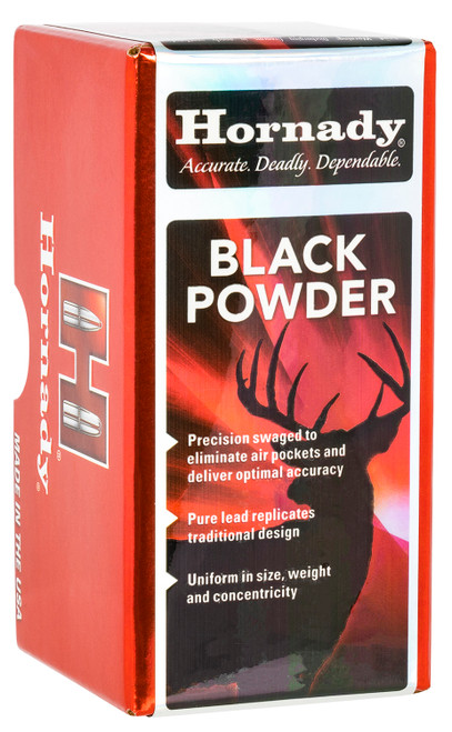 HORNADY MFG CO Hornady 6090 Lead Balls  50Cal Lead Ball 100 Per Box/25 Case