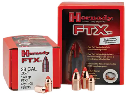 HORNADY MFG CO Hornady 30395 FTX  30 Cal .308 160 gr Flex Tip eXpanding 100 Per Box/ 15 Case