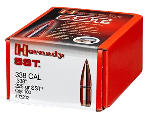 HORNADY MFG CO Hornady 33202 SST  338 Cal .338 225 gr Super Shock Tip 100 Per Box/ 15 Case