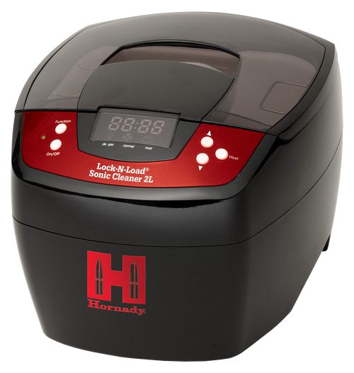 HORNADY MFG CO Hornady 043320 Lock-N-Load Sonic Cleaner 2L Black Multi Caliber