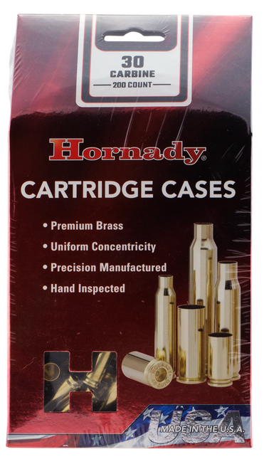 HORNADY MFG CO Hornady 8650 Unprimed Cases Cartridge 30 Carbine Rifle Brass
