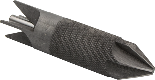 HORNADY MFG CO Hornady 050117 Lock-N-Load Deluxe 4-Blade Chamfer/Deburring Tool Silver Steel