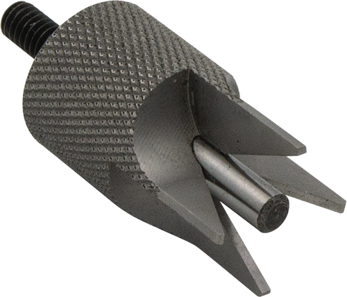 HORNADY MFG CO Hornady 050173 Lock-N-Load 4-Blade Outside Diameter Deburring Tool Silver Steel