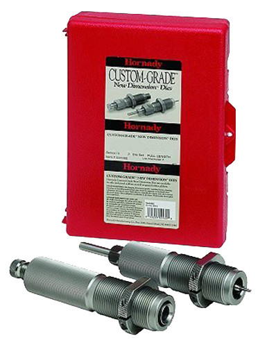 HORNADY MFG CO Hornady 546222 Custom Grade Series I 2 Die Set for 220 Swift Includes Sizing Seater