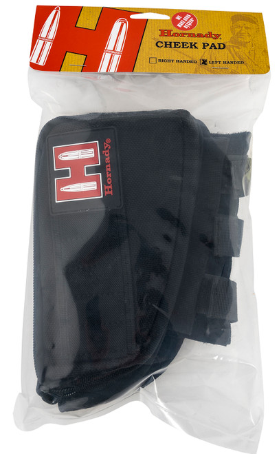 HORNADY MFG CO Hornady 99113 Gun Cheek Piece  Black Cordura 5rd Rifle Left Hand