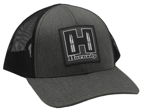 HORNADY MFG CO Hornady 99217 Hornady Cap Mesh Cap Gray Black Structured