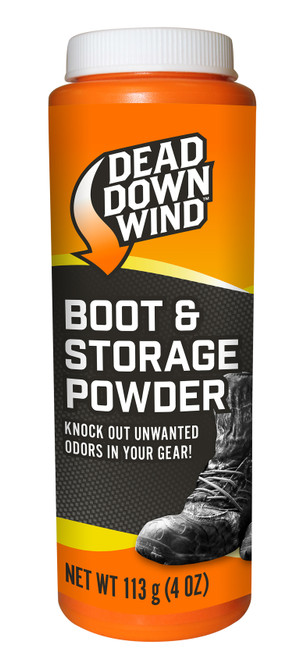 DEAD DOWN WIND (ARCUS) Dead Down Wind 1215N Boot Powder  Odor Eliminator Unscented Scent Cornstarch/Talc 4 oz