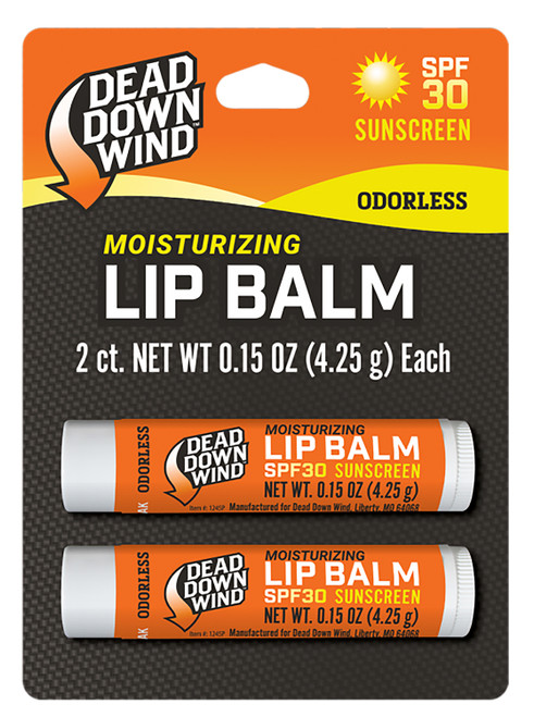 DEAD DOWN WIND (ARCUS) Dead Down Wind 1249BC Lip Balm  0.15 oz Unscented Broad Spectrum SPF 30 Sunscreen