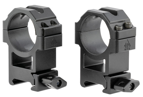 LEAPERS INC (UTG) UTG RG2W3224 Max Strength Scope Rings  Black Anodized 30mm High