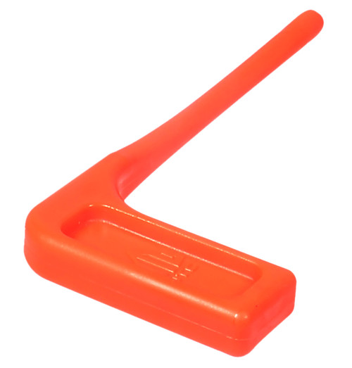 LEAPERS INC (UTG) Leapers RBCSF06 Chamber Safety Flag Orange Polymer 3.50" Long 6 Pack