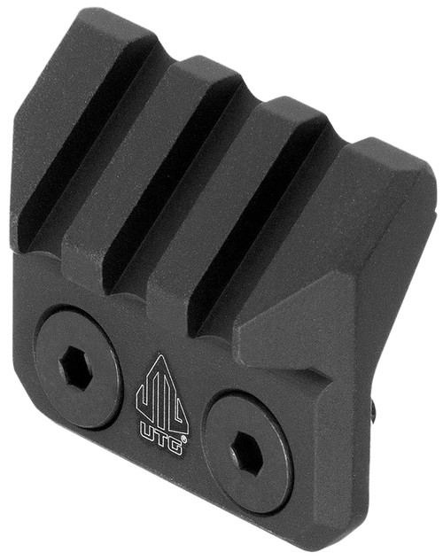 LEAPERS INC (UTG) Leapers MTMP45 Picatinny Mount  Angled Matte Black Aluminum M-LOK Mount