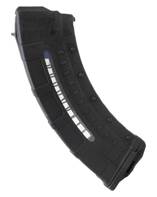 LEAPERS INC (UTG) Leapers RBTAKM30   30rd Windowed 7.62x39mm Black Polymer/Steel