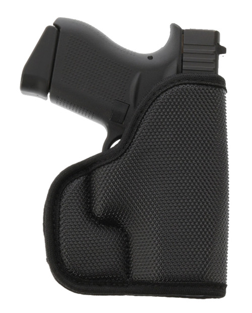 GALCO INTERNATIONAL Galco SOU436B StukOn-U  Black Gripper Shell Pocket Fits Ruger LCP/LCP II Ambidextrous