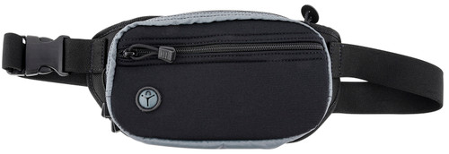 GALCO INTERNATIONAL Galco FTPGBS Fastrax PAC Waistpack Size Sub-Compact Black/Gray Neoprene Compatible w/Diamondback DB/S&W M&P Shield Plus/Glock 26 Gen3-5 Belt Up to 50" Wide Ambidextrous