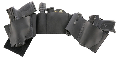 GALCO INTERNATIONAL Galco UWBKSM2 UnderWraps 2.0 Black Small Leather/Nylon Handgun